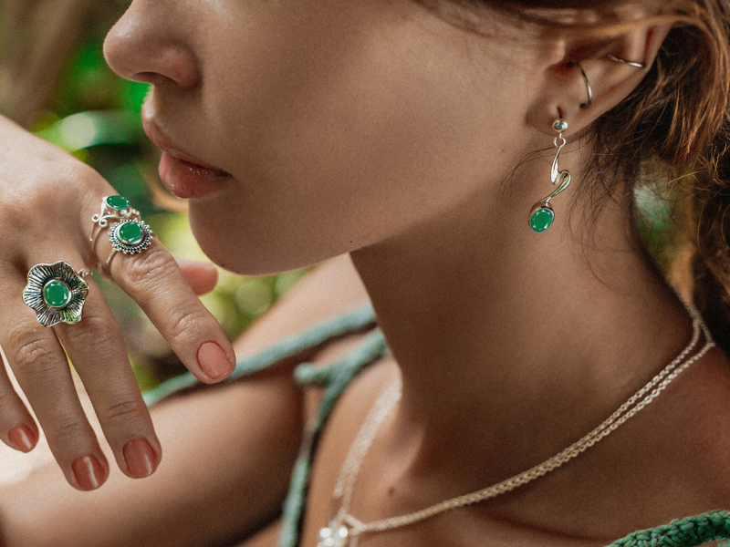 Green Onyx jewelry